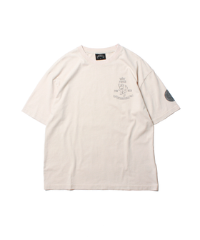EMBLEM EMBROIDERED WASHED S/S TEE | PW260701