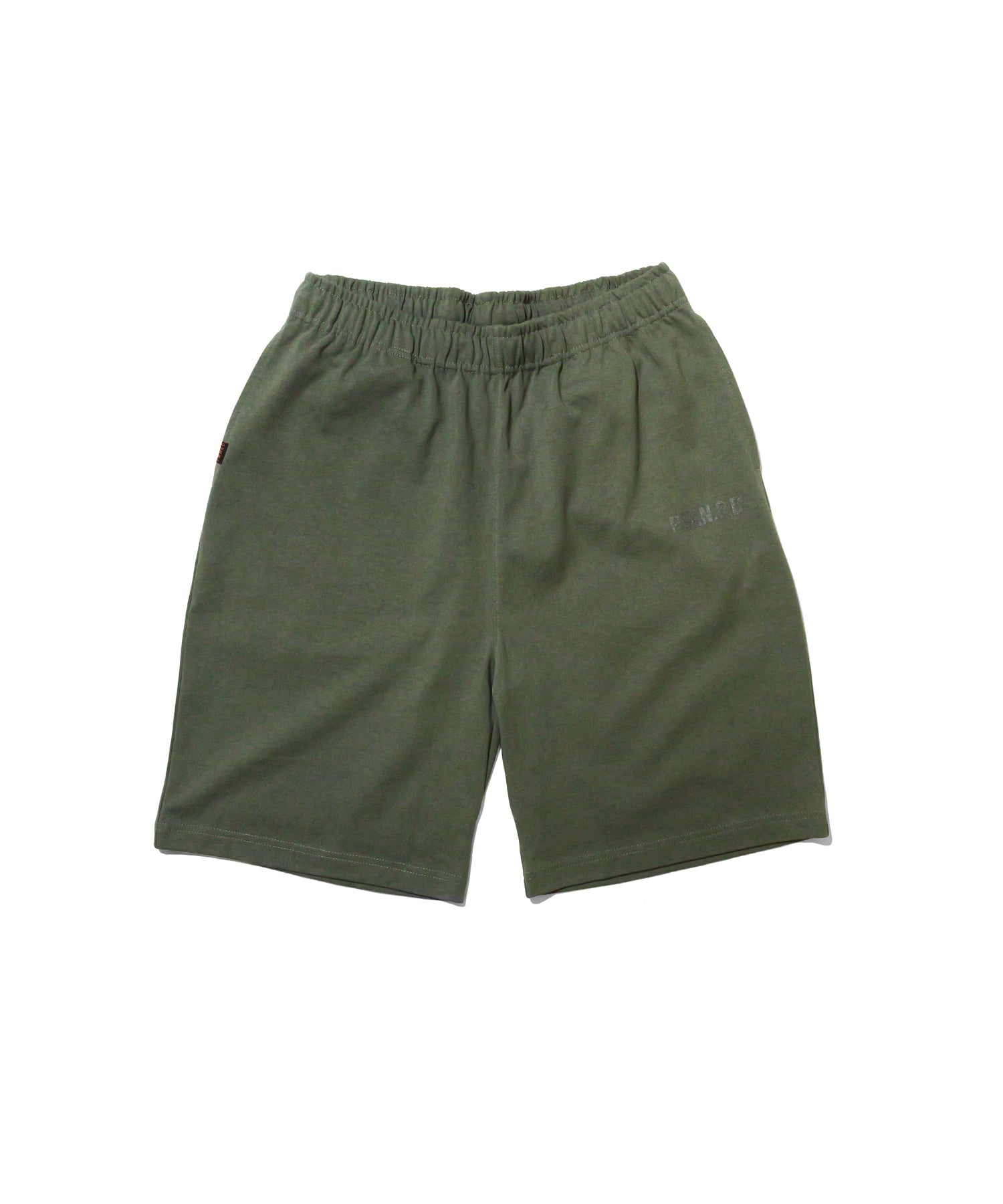 REFLECTOR LOGO LIGHT WEIGHT PILE SWEATPANT SHORTS | PW25SS12