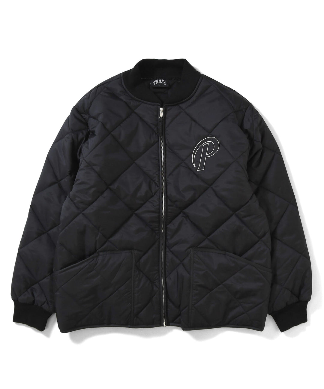 P LOGO QUILTING MA-1 JACKET PWND2101 BLACK – highbreedclub