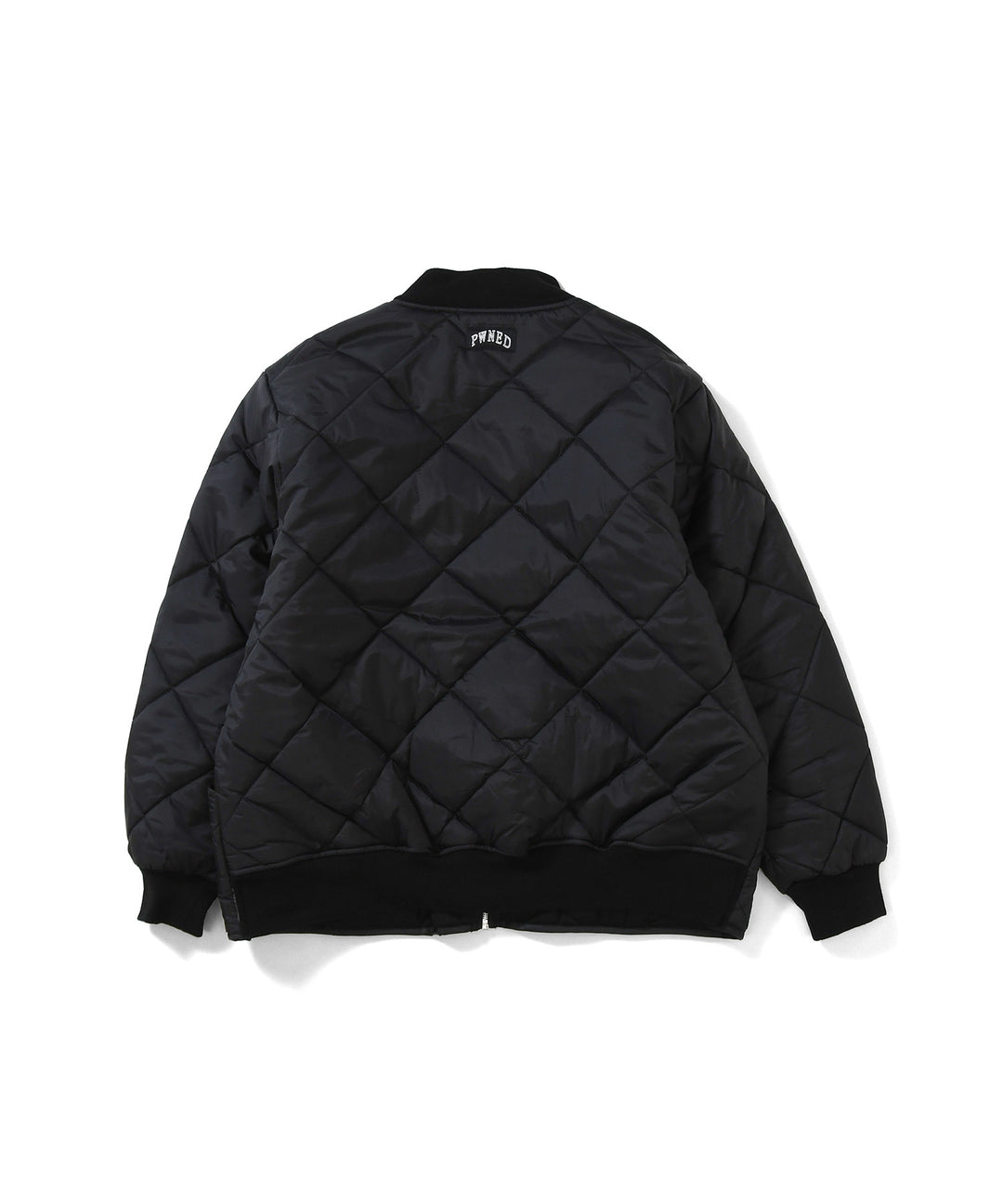 P LOGO QUILTING MA-1 JACKET PWND2101 BLACK – highbreedclub